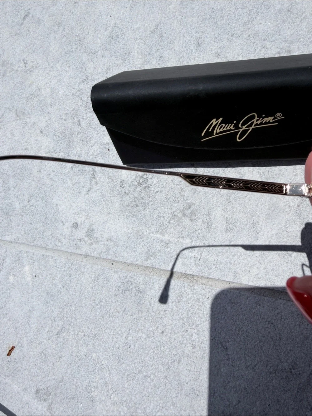 Maui Jim Tortoise Brown Round Sunglasses with Gradient Brown Lenses